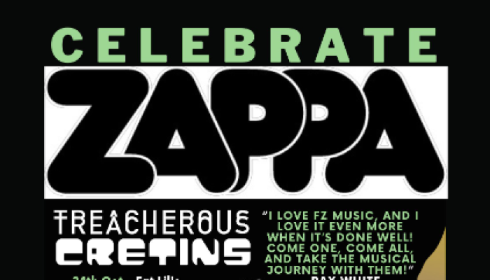 TREACHEROUS CRETINS feat.Bobby Martin play ZAPPA